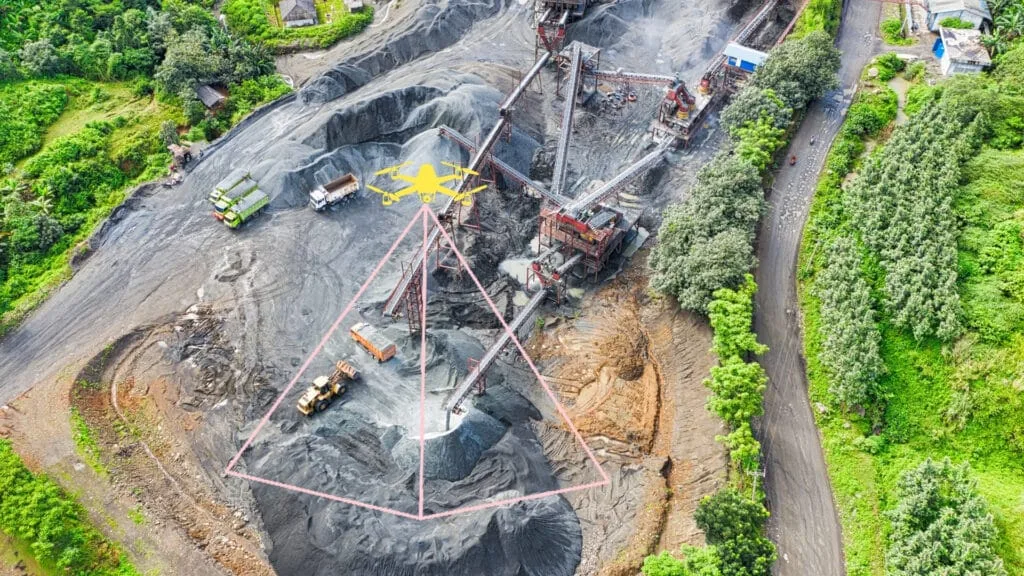 Mapping drone with precision sensors for agriculture